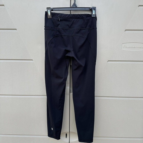 SWEATY BETTY Black The Power 7/8 Length Athletic Leggings Size XS - Picture 2 of 8
